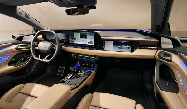 Седан Audi A6L e-tron — со своими техникой и электроникой