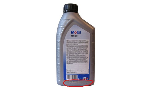 Масло для АКПП и ГУР Mobil ATF 320