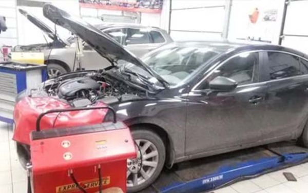 Полная и частичная замена масла в АКПП Mazda 6