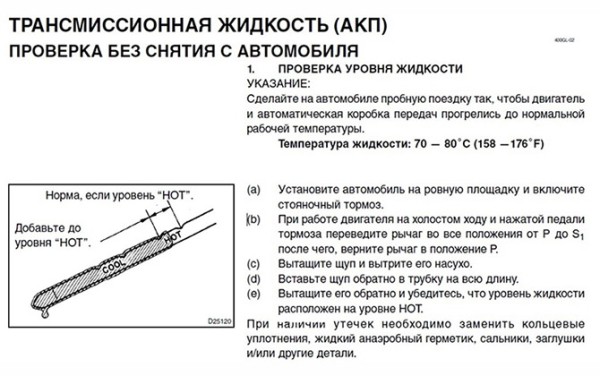 Оригинальное масло и аналоги для АКПП Тойота