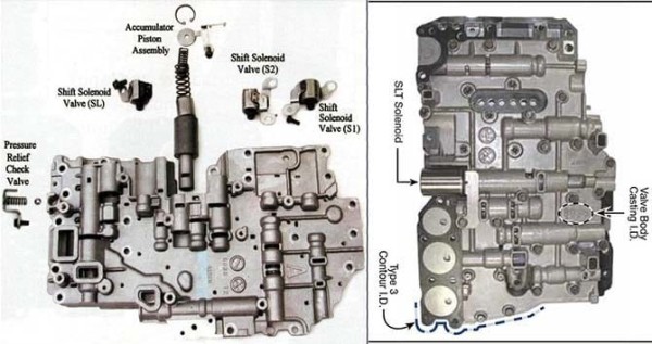 АКПП aisin A340E AW 30-40LE: замена масла и обслуживание гидроблока
