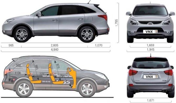  Обслуживание и ремонт Hyundai ix55 Veracruz