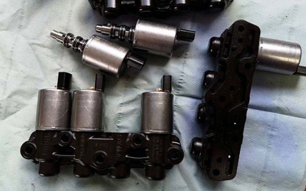 Снятие, промывка и ремонт гидроблока АКПП 5hp19