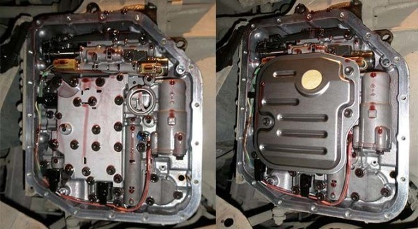 Замена масла и ремонт АКПП U340E/U341E своими руками
