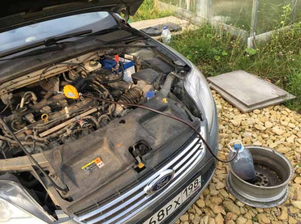 Полная и частичная замена масла в АКПП Ford Mondeo IV