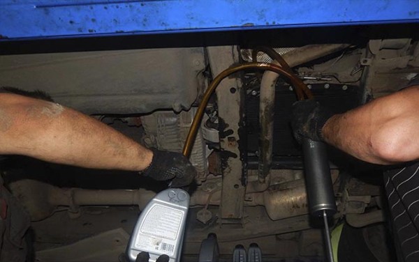Замена масла в АКПП Land Rover Freelander 2