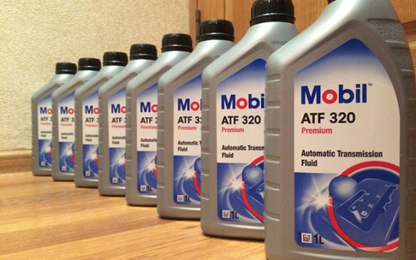 Масло для АКПП и ГУР Mobil ATF 320